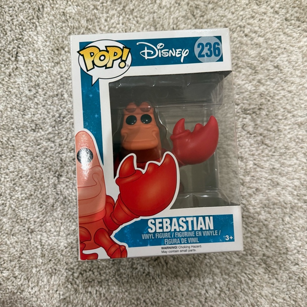 Disney Pop! Funko 236 Sebastian Vinyl Figure